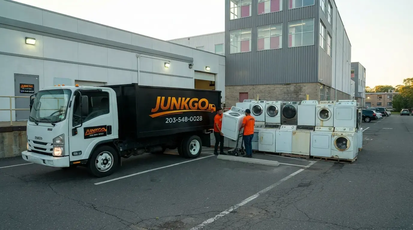 Appliance pickup service by JUNKGO LLC in Connecticut